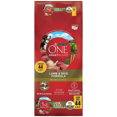 UPC: 0017800015295 | Purina ONE Smartblend Lamb & Rice Formula – 44 Pounds