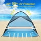 thumbnail image 2 of Outdoor Automatic Pop up Beach Tent Cabana Anti UV Fishing Beach Tent Sun Shelter, 2 of 5