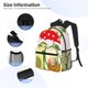 thumbnail image 3 of Balery Avocado Lovers Wearing Umbrella Mochila para Mujeres y Hombres, Mochila Ligera Casual para Viajes, Mochila Clásica Básica para la Universidad, 3 of 6