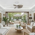 thumbnail image 7 of Matthews Fan Company Aktp Alessandra Tropical 48" 5 Blade Indoor / Outdoor Ceiling Fan -, 7 of 7