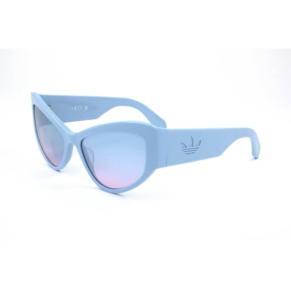 Adidas Original sunglasses OR0089 WOMAN 57/17/135 84X SHINY LIGHT BLUE
