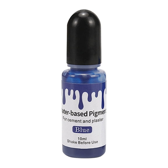 10ml Water-Based Pigment Dye (6 Colors) – Concentrated Colorant for Gypsum/Cement/Concrete DIY Handmade Art