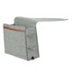 thumbnail image 1 of 1pc Housedhold Sofa Bedside Felt Hanging Bag Storage Pouch Oragnizer Bedside Storage Holder for Home (Light Grey), 1 of 4