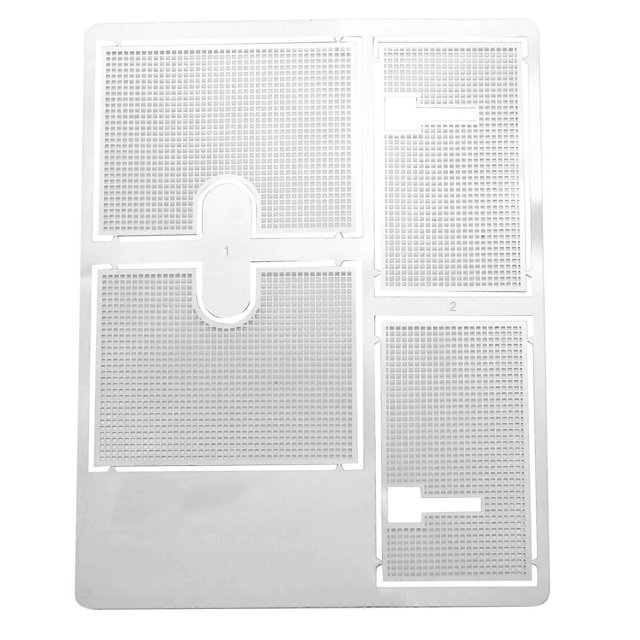 Decoration Metal Protective Net Armored Metal Guard Plate for 1/16 Heng Long German Tiger 3818 RC Ta