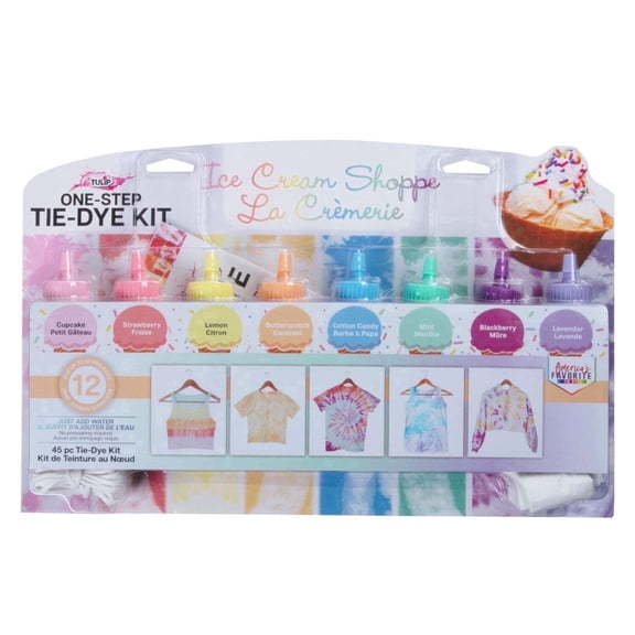 Tulip Ice Cream Shoppe 8-Color One-Step Tie-Dye Kit