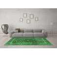 thumbnail image 3 of Ahgly Company Indoor Rectangle Persian Emerald Green Traditional Area Rugs, 8' x 12', 3 of 4