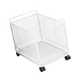 thumbnail image 3 of QSTDGVPW Rolling Cart with Wheels Bathroom Classroom Pantry Study Room File Organizer White, 3 of 9