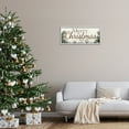thumbnail image 3 of Stupell Industries Woodland Christmas Typography Holiday Painting Gray Framed Art Print Wall Art, 30 x 13, 3 of 9