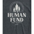 thumbnail image 3 of Seinfeld - The Human Fund - Men's Short Sleeve Graphic T-Shirt, 3 of 5