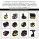 thumbnail image 5 of Accesorio adaptador convertidor de batería de litio KKmoon 18V-20V para convertir Dewalt a Makita Irfora Convertir adaptador, 5 of 6