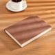 thumbnail image 5 of Libreta/Diario A4, 360 Páginas, Tapa Dura de Piel Sintética Marrón, Encuadernación Cosida | Ideal para Oficina, Hogar, Escuela, Negocios y Escritura | 21,5 X 14,5 X 1 Cm | 1 Unidad, 5 of 6