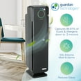 thumbnail image 5 of GermGuardian 825 Sq. ft. HEPA Air Purifier with UV-C Light, Black, CDAP5500BCA, 5 of 8
