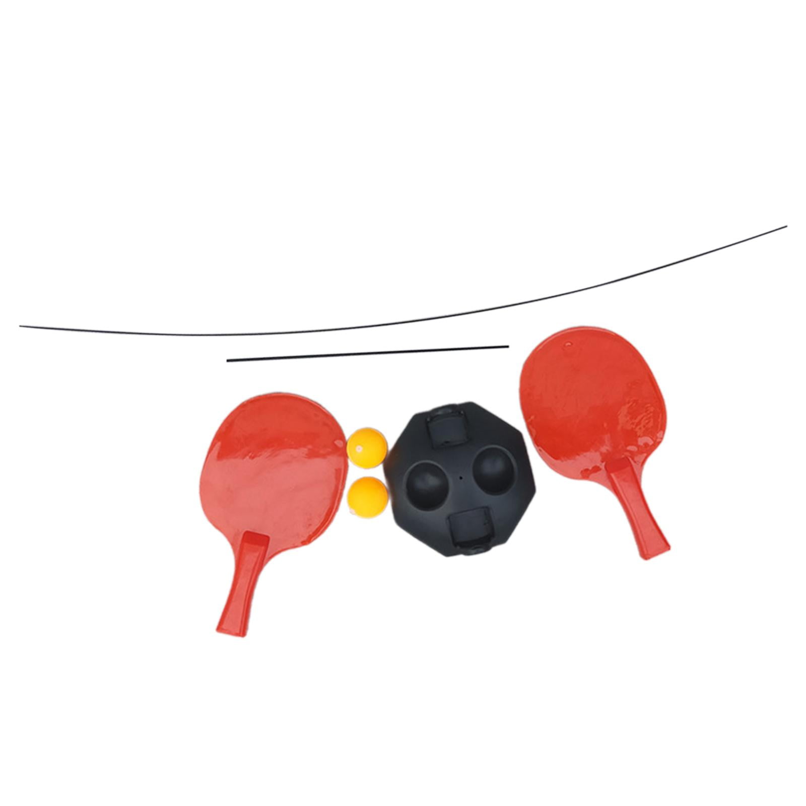 Dualoai Table Tennis Self Training Improve Hand Eye Coordination Self Workout Pong Balls