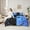 Blue Black, variant on Homewish Kawaii Butterfly 7-Piece Twin Bedding Sets,Oil Painting Artistic Bedding Comforter Set,Green Beige Blue Sheet Sets For Girls,Ultra Soft Home Decor Reversible