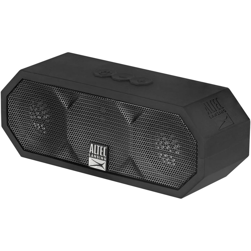 Altec Lansing iMW457 Jacket H20 Bluetooth Speaker, Black
