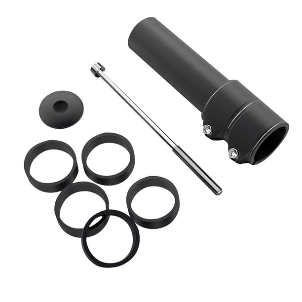 Manillar De Bicicleta, Vástago De Horquilla, Cabezales De Extensión Hacia Arriba, Extensor De Horquilla De Bicicleta Negra, Pieza De Ciclismo De Montaña Sweethay OD007442-00