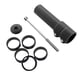 thumbnail image 1 of Manillar De Bicicleta, Vástago De Horquilla, Cabezales De Extensión Hacia Arriba, Extensor De Horquilla De Bicicleta Negra, Pieza De Ciclismo De Montaña Sweethay OD007442-00, 1 of 6