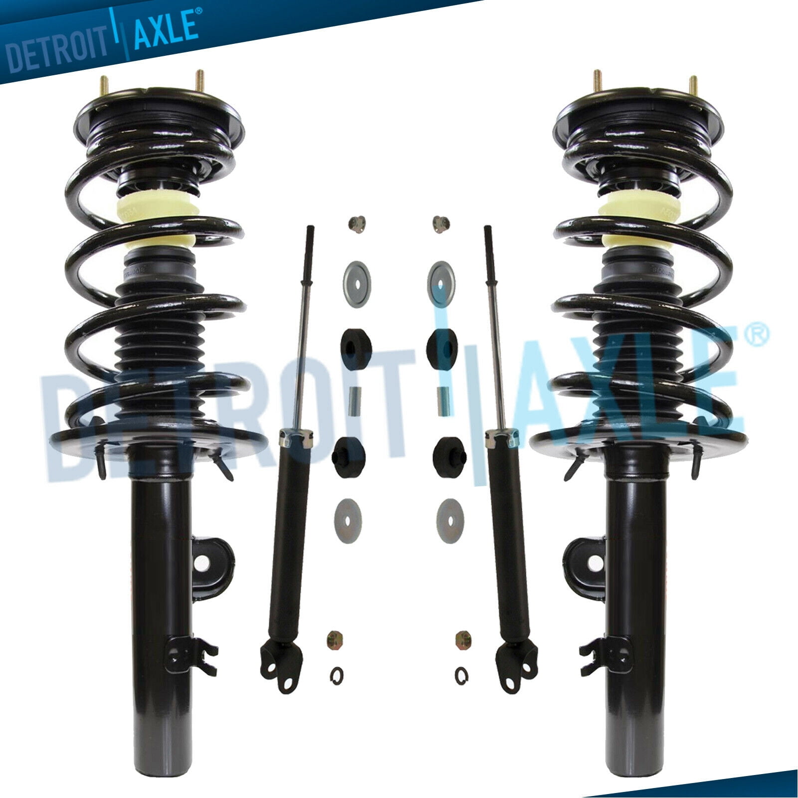 Ford Flex Struts Complete Assembly + Shock Absorbers Fits All (4) Front