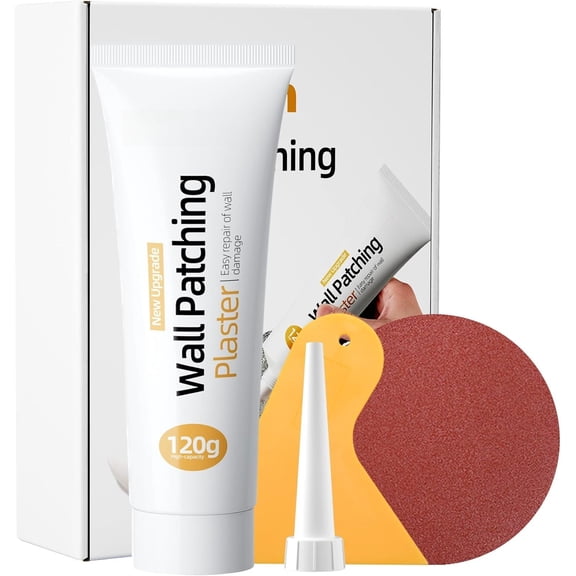 Drywall Repair Kit Hole Repair Patch Kits Wall Spackle Repair Paste Wall Mending Agent Quick Fix Solution for  Wall, White Repair Putty Plaster Dent &  Scratch Repair