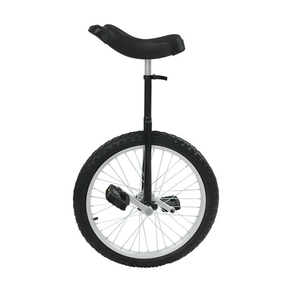 Miumaeov 20 Inch Unicycle Adjustable Height Ride Bike Unisex Adult Outdoor Unicycle Balance Exercise Unicycle