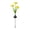 #1237-Yellow, variant on Kieccall Solar Artificial Flower Light Spider Lily Lamp Waterproof Outdoor Stake Light for Garden Lawn Decor