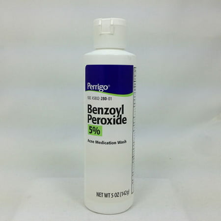 Perrigo Benzoyl Peroxide 5% Acne Medication Wash - 5