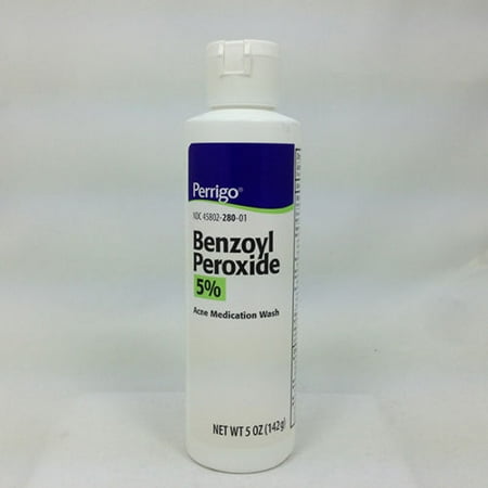 - Perrigo Benzoyl Peroxide 5% Acne Medication Wash - 5 Ounce