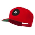 thumbnail image 2 of Eight Ball for Pool Embroidered Low Profile Dyed Cotton Twill Cap - Red OSFM, 2 of 5