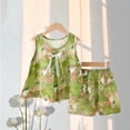 thumbnail image 4 of Spazoro Toddler Girls 2PC Outfit Set, Floral Print Sleeveless Tank Top & Shorts Casual Summer Clothes Set for Baby Multicolor Size 8-9, 4 of 4