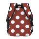 thumbnail image 4 of Balery Maroon And White Polka Dot Mochila Escolar Impresa, Mochila Ligera para Viajes Casual, Mochila Duradera y Cómoda Multifuncional, Mochila para Laptop-One Size, 4 of 5