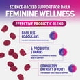 thumbnail image 4 of Nature's Nutrition Probiotics for Women Gummies with Cranberry - 6 Premium Strains for PH Balance, Digestive Health, Vaginal & Immune Support, Women's Probiotic Gummy for Feminine Health, 120 Gummies, 4 of 10