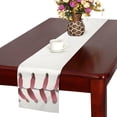thumbnail image 2 of MKHERT Closeup of Baseball with Red Stitches Funny Sports Table Runner Home Decor for Kitchen Dining Wedding Party 16x72 Inch, 2 of 3