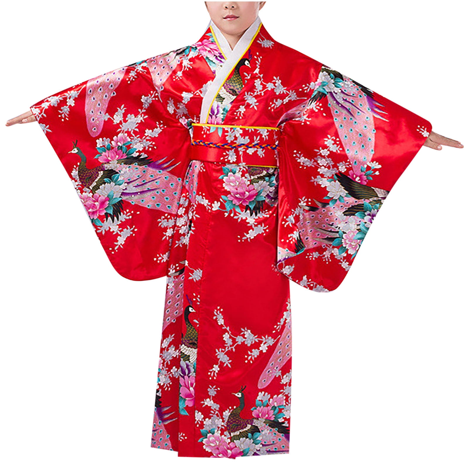 japan dress for ladies Traditional 'Japanese Cranes' Size up. Girls Dress Kids Girl's Japanese
