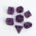 thumbnail image 3 of Juego de dados acrílicos con brillo nocturno, juego de mesa de equipo para correr, DND, dados luminosos de múltiples caras, Mini, 7 piezas por juego, 3 of 4