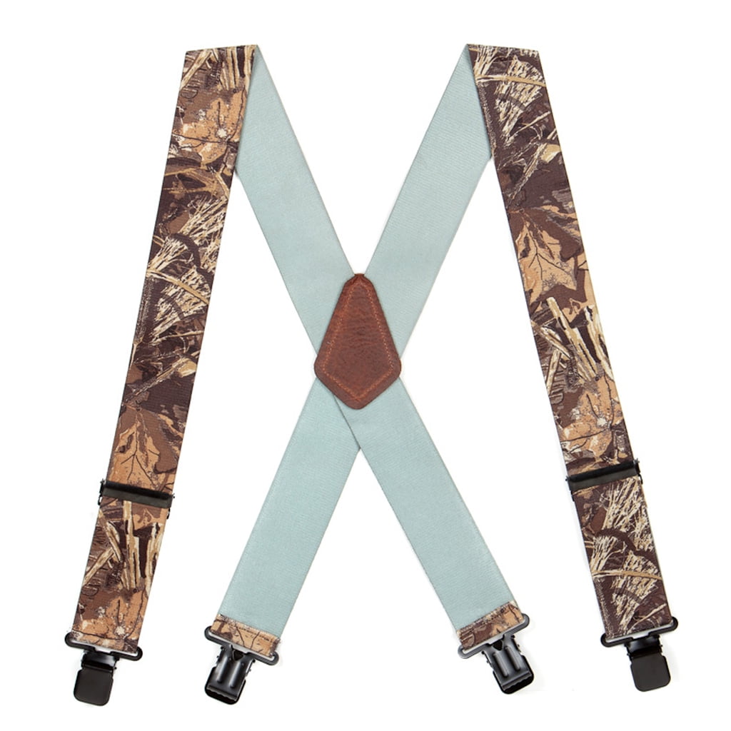 SuspenderStore Suspender Store Camo Suspenders 2Inch Wide Clip