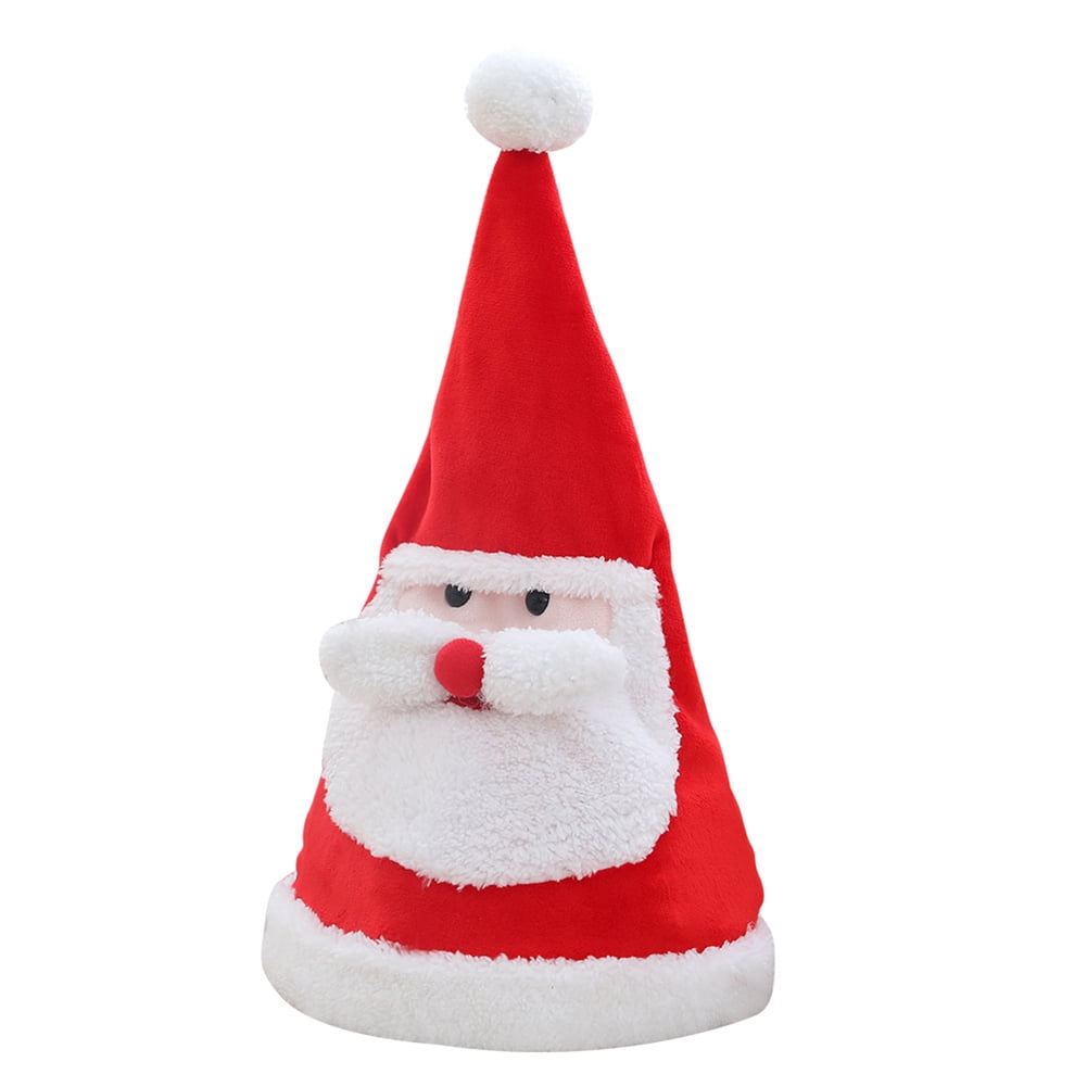 Pop Christmas Hat Adult Kids Universal Xmas Party Costume Caps Festival Supplies 