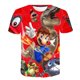 thumbnail image 1 of Camiseta con estampado de Super Mario Bros para niños y niñas, ropa de juego clásico, divertida, de manga corta qym unisex, 1 of 2