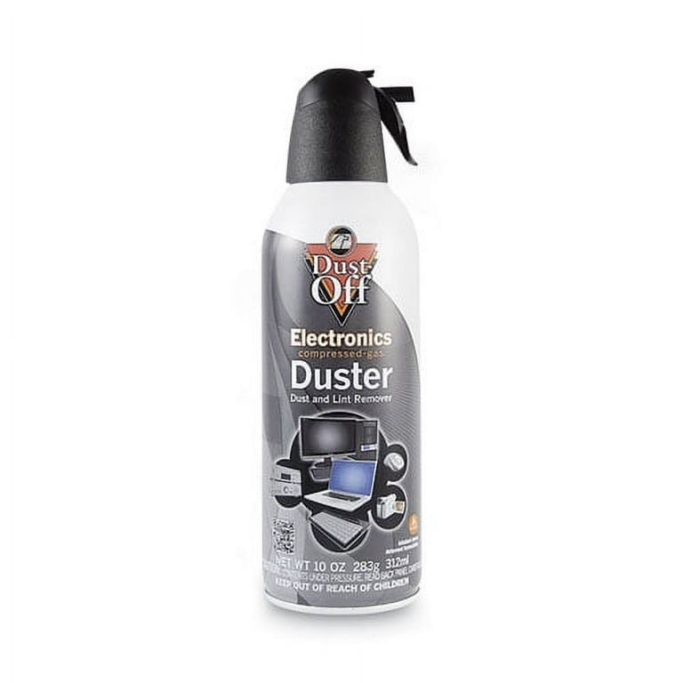 Dust-Off Compressed Air Duster In a Can 10 oz - Ideal Barber Supply