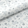 thumbnail image 6 of Color Sense 4-Piece Brushed Percale Cotton Blend Bedsheet Set, Cool & Crisp, Breathable, Wrinkle Resistant, Queen, Tiana Floral, 6 of 10