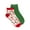Red Falalala, variant on Women's Cozy Mini Crew Socks, 2-Pack, OSFM