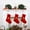 P, variant on SHIMELE Christmas Stockings Large Letters Cute Striped Holiday Decorations Versatile Christmas Tree Pendant Festive Fireplace Decor