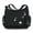 Black-A, variant on Women Pocketbooks Soft PU Leather Ladies Crossbody Purse Multi Pocket Shoulder Bag, Black