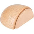 thumbnail image 2 of 4 piezas Houten stille deur aanraking anti-foot veiligheid deur top vloer gemonteerde badkamer deurstop, 2 of 4