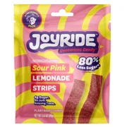 Joyride Sweets Candy Sour Raspberry Lemonade Strips - 3.5oz(Packaging May Vary)