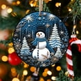 thumbnail image 3 of Nmdmisc Christmas Tree Decorations Christmas Hanging Ornament Christmas Tree Round Decoration Christmas Tree Hanging Pendants for Family Colleagues Friend,3.15", 3 of 7
