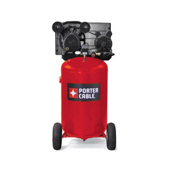Porter-Cable PXCMLC1683066 /240V 1.6 HP Single Stage 30 Gal. Oil-Lube Vertical Portable Air Compressor
