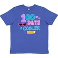 thumbnail image 3 of Inktastic 100 Days Cooler in Pink Youth T-Shirt, 3 of 5