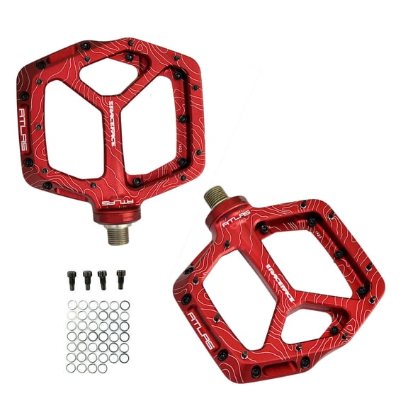 RaceFace Atlas Bike Platform Pedals , Red #RF2948