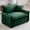 Green, variant on YWEN Oversized Upholstered Single Sofa Chair,Corduroy Deep Seat Accent Chair with Pillow and Thicked Cushions,Comfy Wide Armchair for Living Room Bedroom Office Apartment