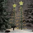 thumbnail image 3 of Solar LED Metal Christmas Tree Decoration Outdoor Stake Light - 2'ft. Warm White, 3 of 6
